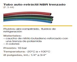 TUBO AUTO RETRACTIL
