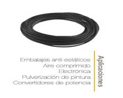 TUBO POLIURETANO ANTIESTATICO