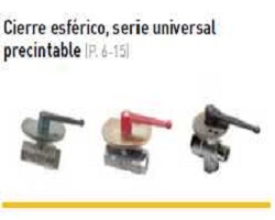 VALVULAS PRECINTABLES