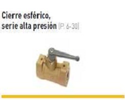 VALVULAS ALTA PRESION