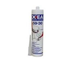 Sellador silicona alta temperatura 310 ml Loxeal.