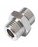 RACOR ADAPTADOR MACHO MACHO INOXIDABLE