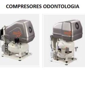 Compresores de pistón odontología.