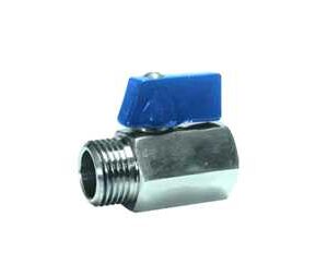 VALVULA INOXIDABLE MINI M-H