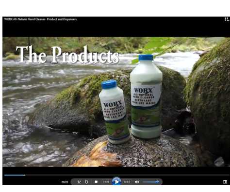 LIMPIADOR DE MANOS WORX PRODUCTOS