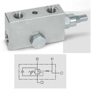 OVERCENTER CONEXION TORNILLO SIMPLE EFECTO