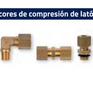 Racores de compresión Latón estehyne bilbao